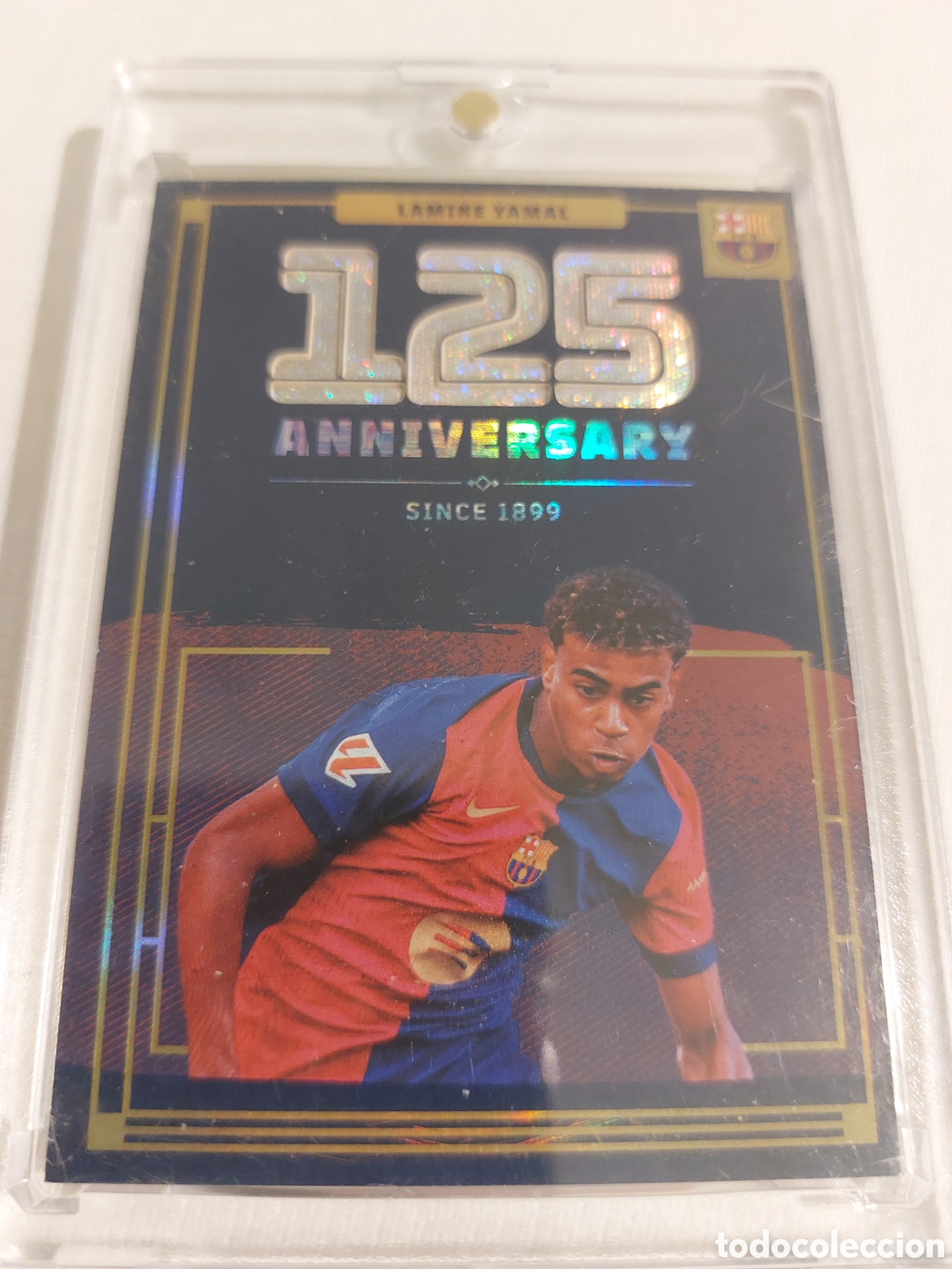Cromos de F&uacute;tbol: Lamine Yamal 1/125 holo del 125 aniversario