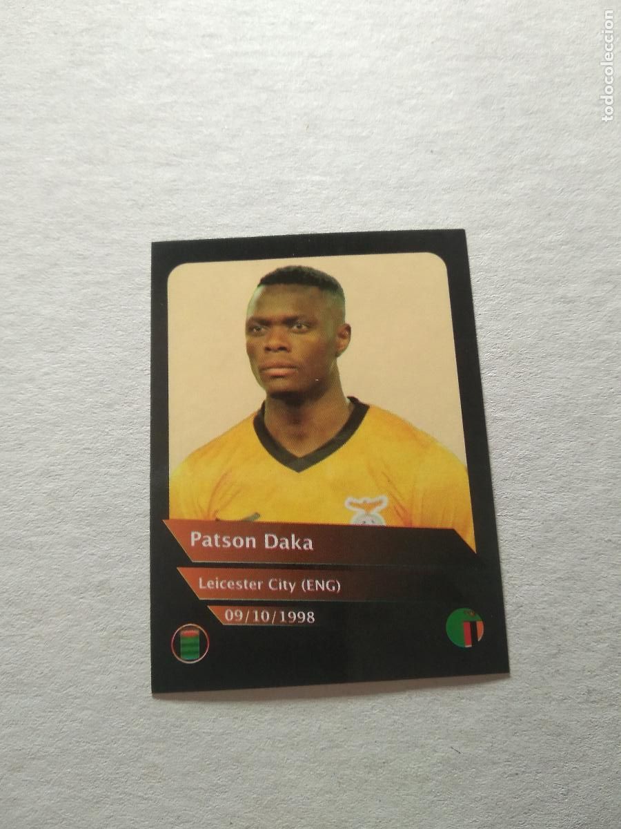Fu&szlig;ball-Sticker: 468 PATSON DAKA ZAMBIA CROMO FUTBOL COPA AFRICA 2023 AFRICA CUP OF NATIONS SPHINX