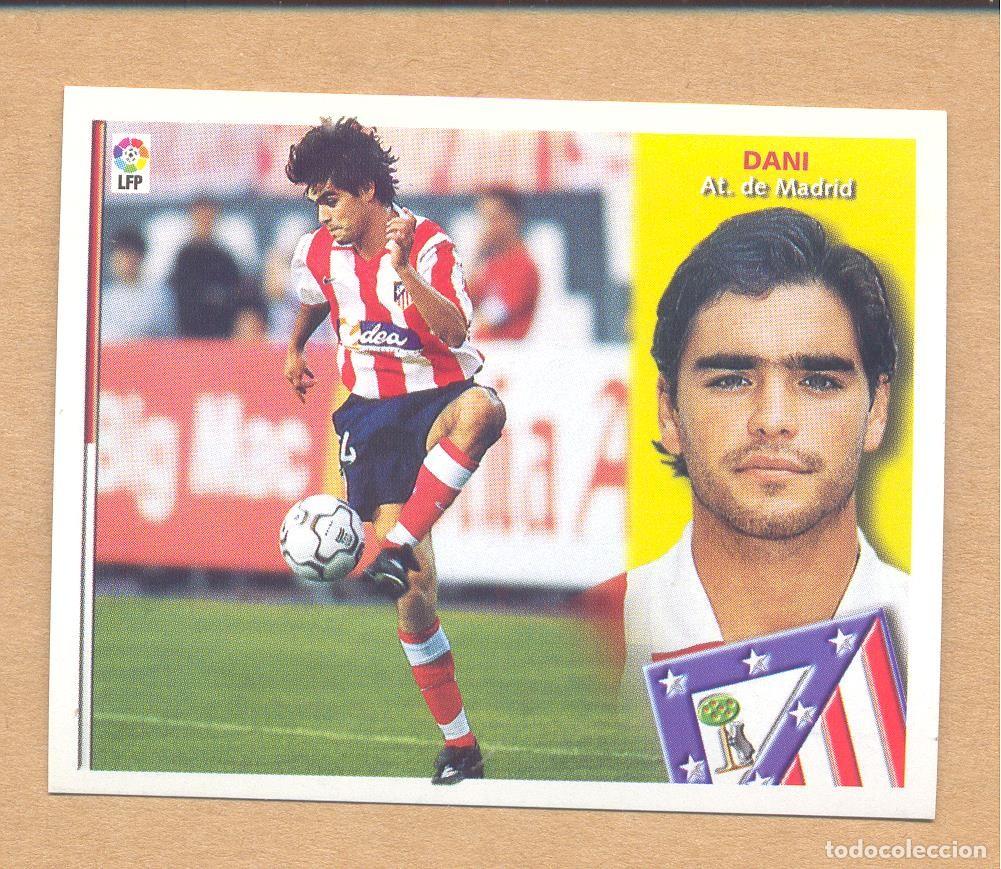 Fu&szlig;ball-Sticker: liga 2002-2003 este, dani - atletico de madrid, nunca pegado, ver foto