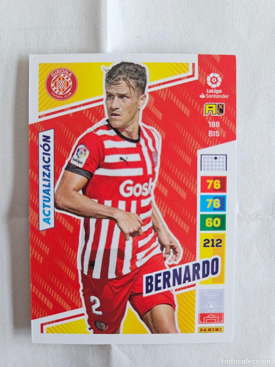 Fu&szlig;ball-Sticker: 188 BIS BERNARDO GIRONA ADRENALYN XL 2022 2023 22 23 LALIGA SANTANDER