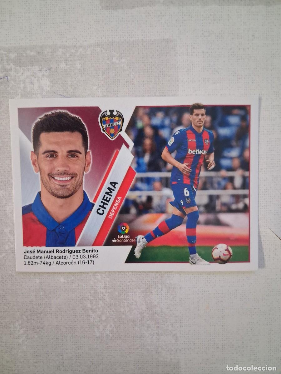 Fu&szlig;ball-Sticker: Ediciones Este 2019 2020 19 20 Sin Pegar Levante UD 4B Chema