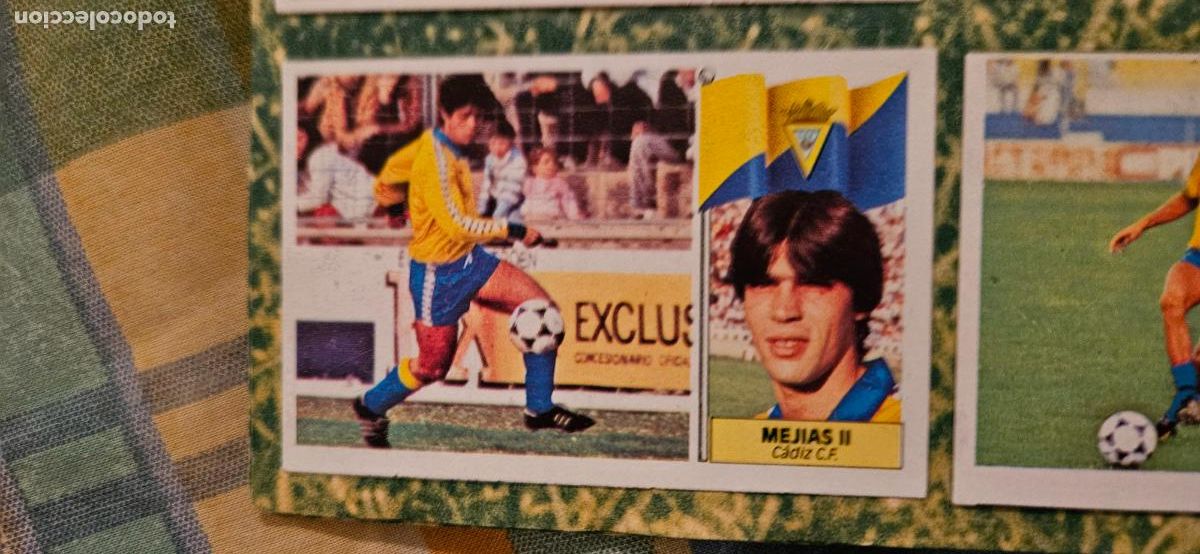 Football Stickers: cadiz mejias II este 1986 1987 86 87 despegado
