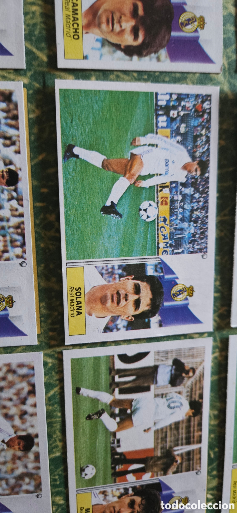 Cartes &agrave; collectionner de Football: real madrid solana este 1986 1987 86 87 despegado