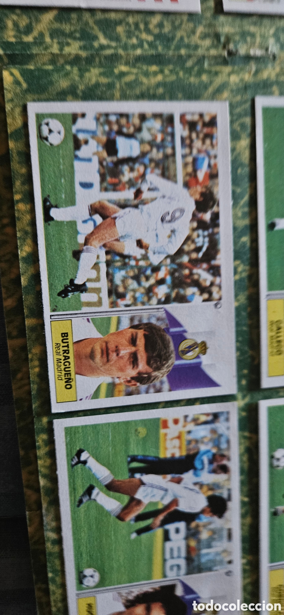 Cromos de Futebol: real madrid butrague&ntilde;o este 1986 1987 86 87 despegado