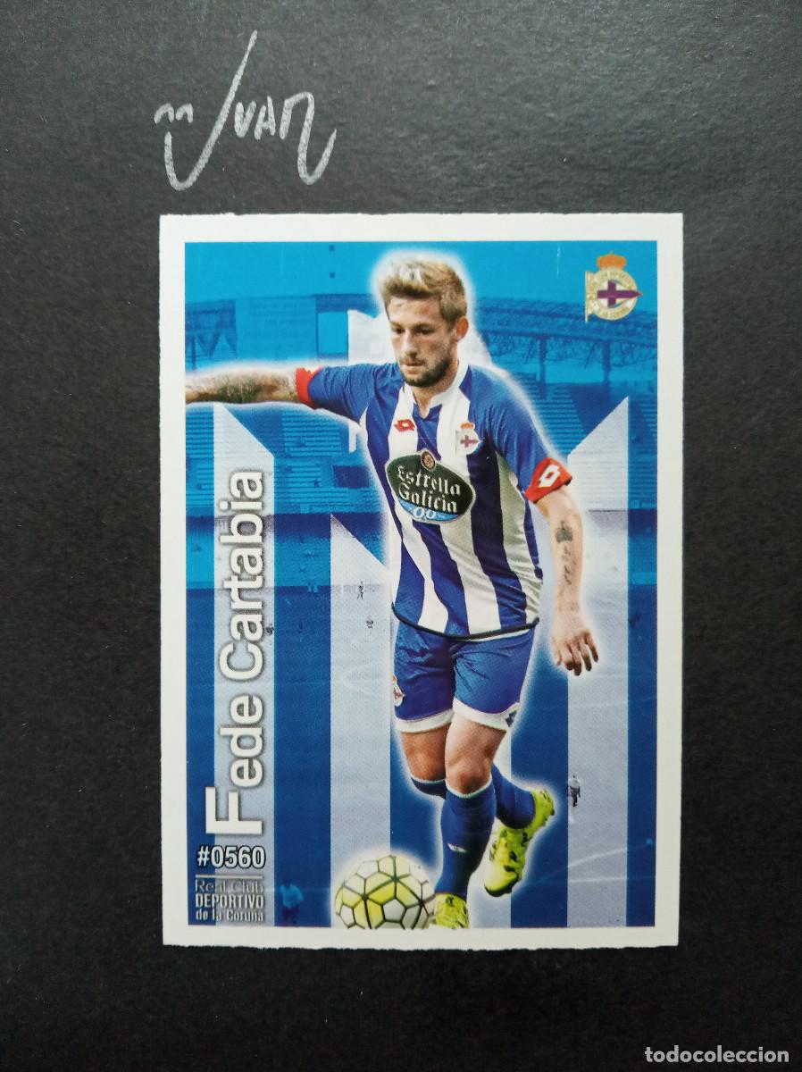 Cartes &agrave; collectionner de Football: N&ordm; 560 ULTIMA HORA UH FEDE CARTABIA DEPORTIVO CORU&Ntilde;A ⚽ MUNDICROMO &reg; QUIZ GAME 2015 2016 LIGA 15 16