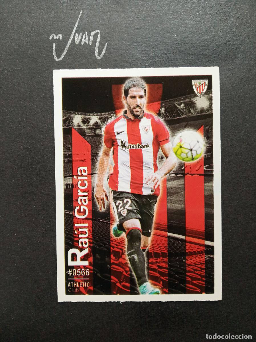 Cartes &agrave; collectionner de Football: N&ordm; 566 ULTIMA HORA UH RAUL GARCIA ATHLETIC CLUB BILBAO ⚽ MUNDICROMO &reg; QUIZ GAME 2015 2016 LIGA 15 16