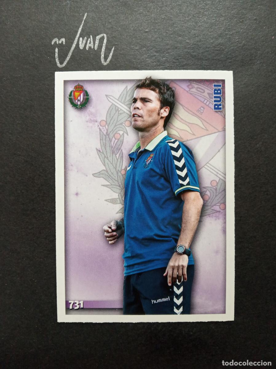 Cartes &agrave; collectionner de Football: N&ordm; 731 ENTRENADOR RUBI REAL VALLADOLID ⚽ MUNDICROMO &reg; PLATIINUM QUIZ GAME 2014 2015 LIGA 14 15
