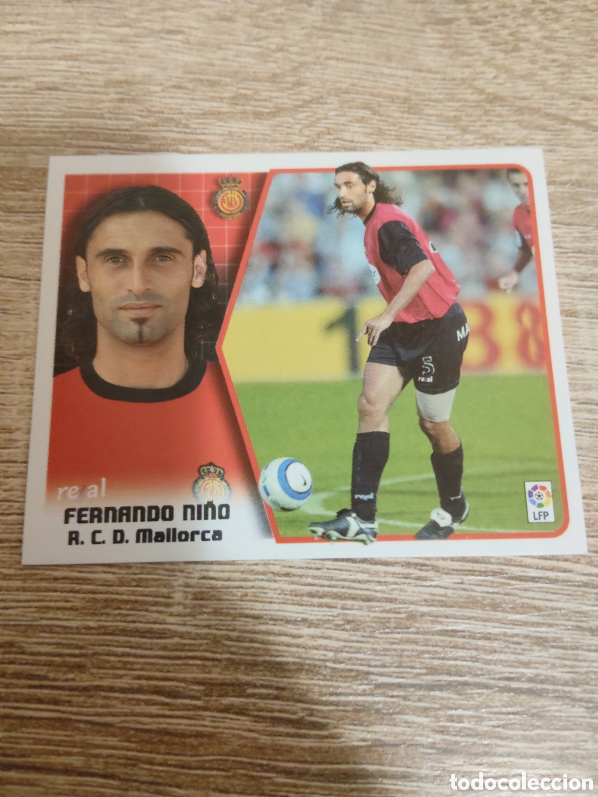 Cromos de f&uacute;tbol: Fernando Ni&ntilde;o baja Mallorca liga 2005 2006 05 06 ediciones este