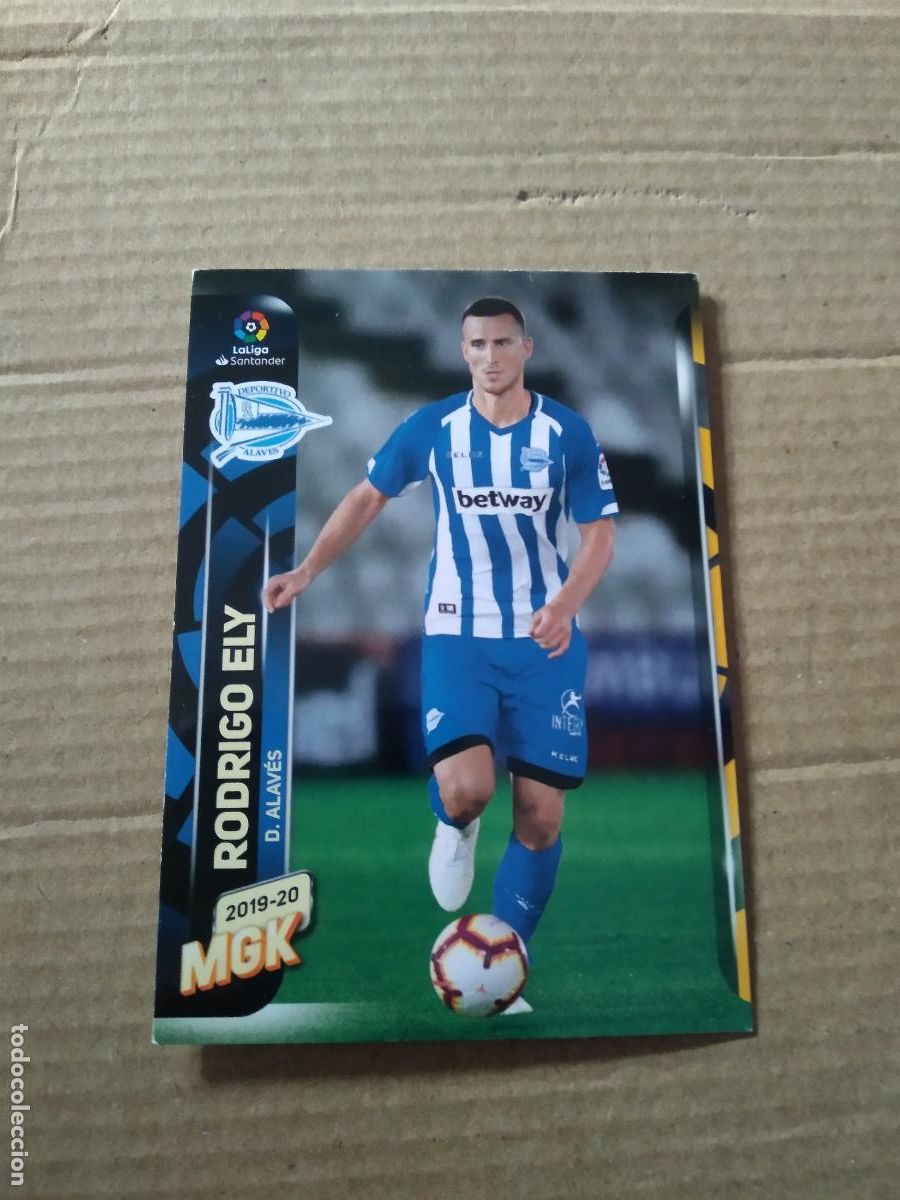 Cromos de F&uacute;tbol: 8 RODRIGO ELY ALAVES CROMO FUTBOL PANINI LIGA MEGACRACKS 2019-2020 MGK 19-20
