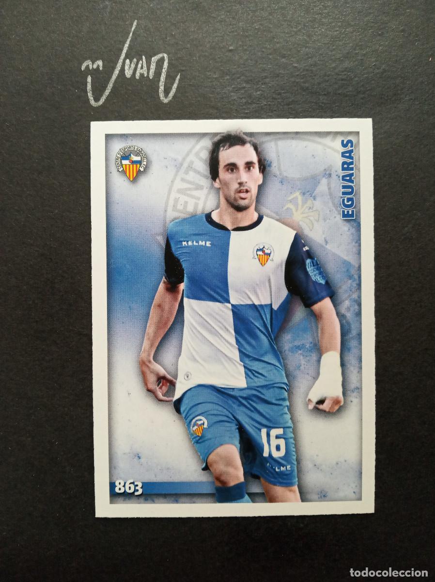 Cartes &agrave; collectionner de Football: N&ordm; 863 EGUARAS CD SABADELL ATHLETIC ⚽ MUNDICROMO &reg; PLATIINUM QUIZ GAME 2014 2015 LIGA 14 15