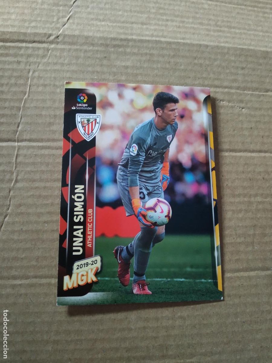 Cartes &agrave; collectionner de Football: 21 UNAI SIMON ATHLETIC CLUB BILBAO CROMO FUTBOL PANINI LIGA MEGACRACKS 2019-2020 MGK 19-20