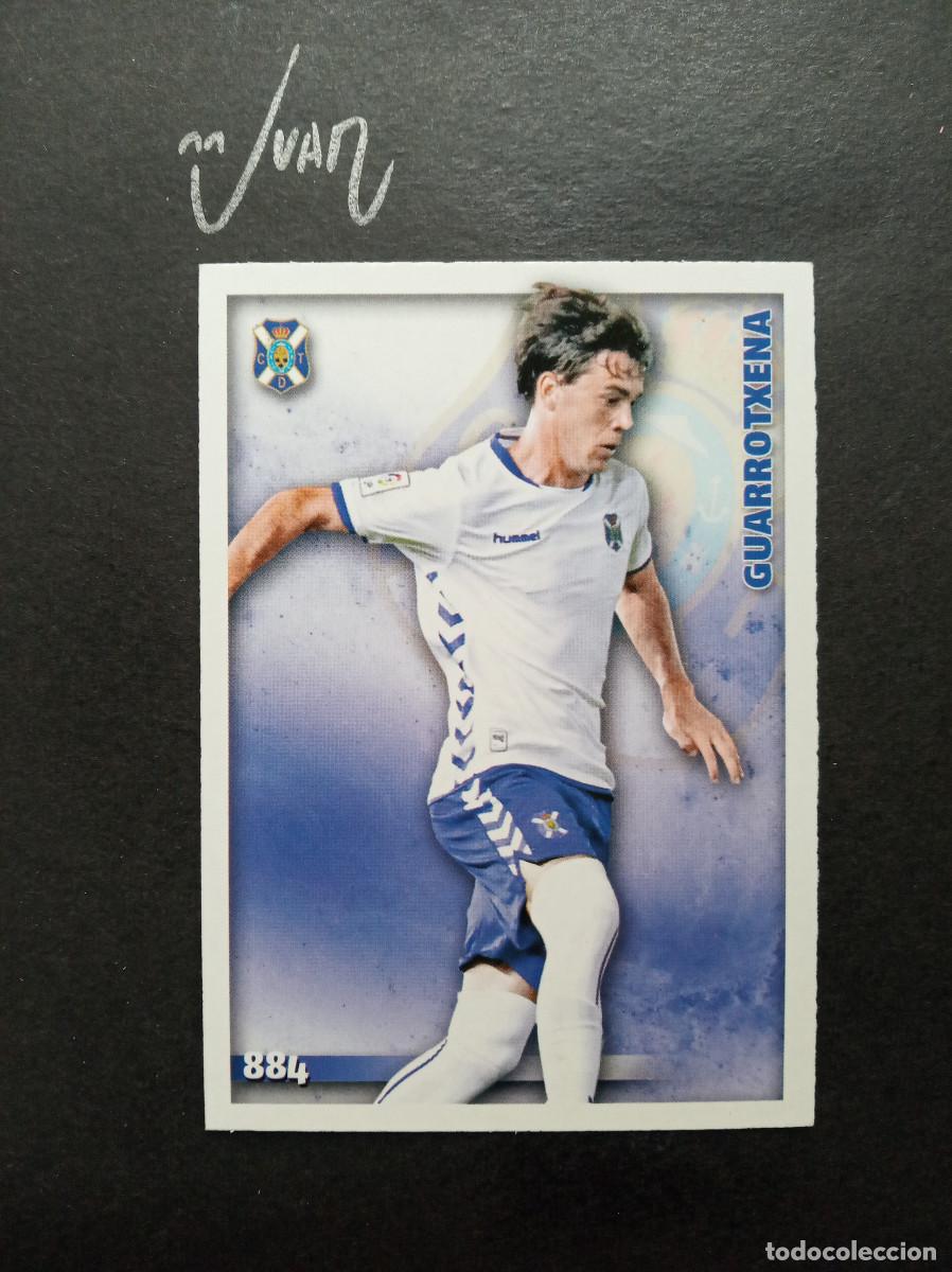 Cartes &agrave; collectionner de Football: N&ordm; 884 GUARROTXENA CD TENERIFE ATHLETIC ⚽ MUNDICROMO &reg; PLATIINUM QUIZ GAME 2014 2015 LIGA 14 15