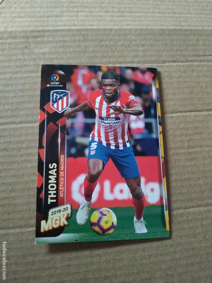 Cromos de F&uacute;tbol: 46 THOMAS PARTEY ATLETICO DE MADRID CROMO FUTBOL PANINI LIGA MEGACRACKS 2019-2020 MGK 19-20