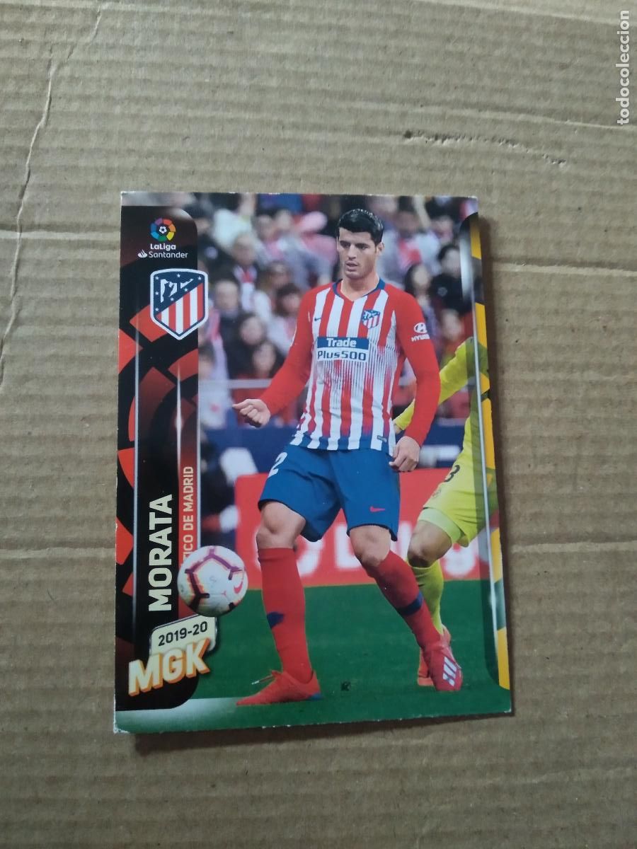 Cartes &agrave; collectionner de Football: 53 MORATA ATLETICO DE MADRID CROMO FUTBOL PANINI LIGA MEGACRACKS 2019-2020 MGK 19-20