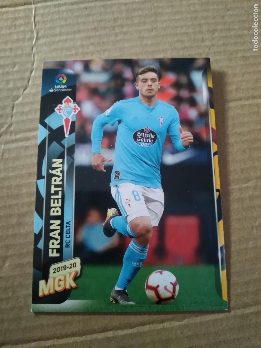 Cromos de F&uacute;tbol: 101 FRAN BELTRAN CELTA DE VIGO CROMO FUTBOL PANINI LIGA MEGACRACKS 2019-2020 MGK 19-20