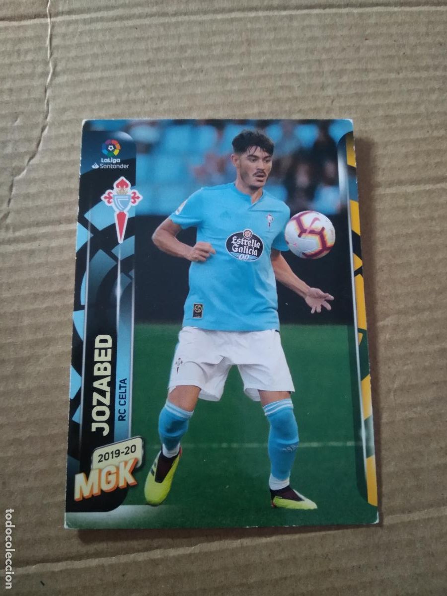 Cromos de F&uacute;tbol: 102 JOZABED CELTA DE VIGO CROMO FUTBOL PANINI LIGA MEGACRACKS 2019-2020 MGK 19-20