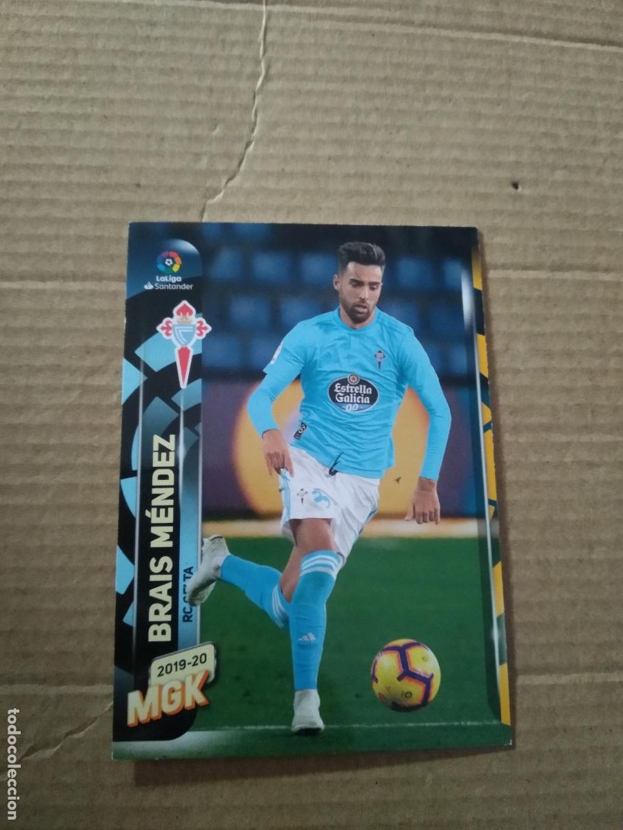 Cromos de F&uacute;tbol: 103 BRAIS MENDEZ CELTA DE VIGO CROMO FUTBOL PANINI LIGA MEGACRACKS 2019-2020 MGK 19-20