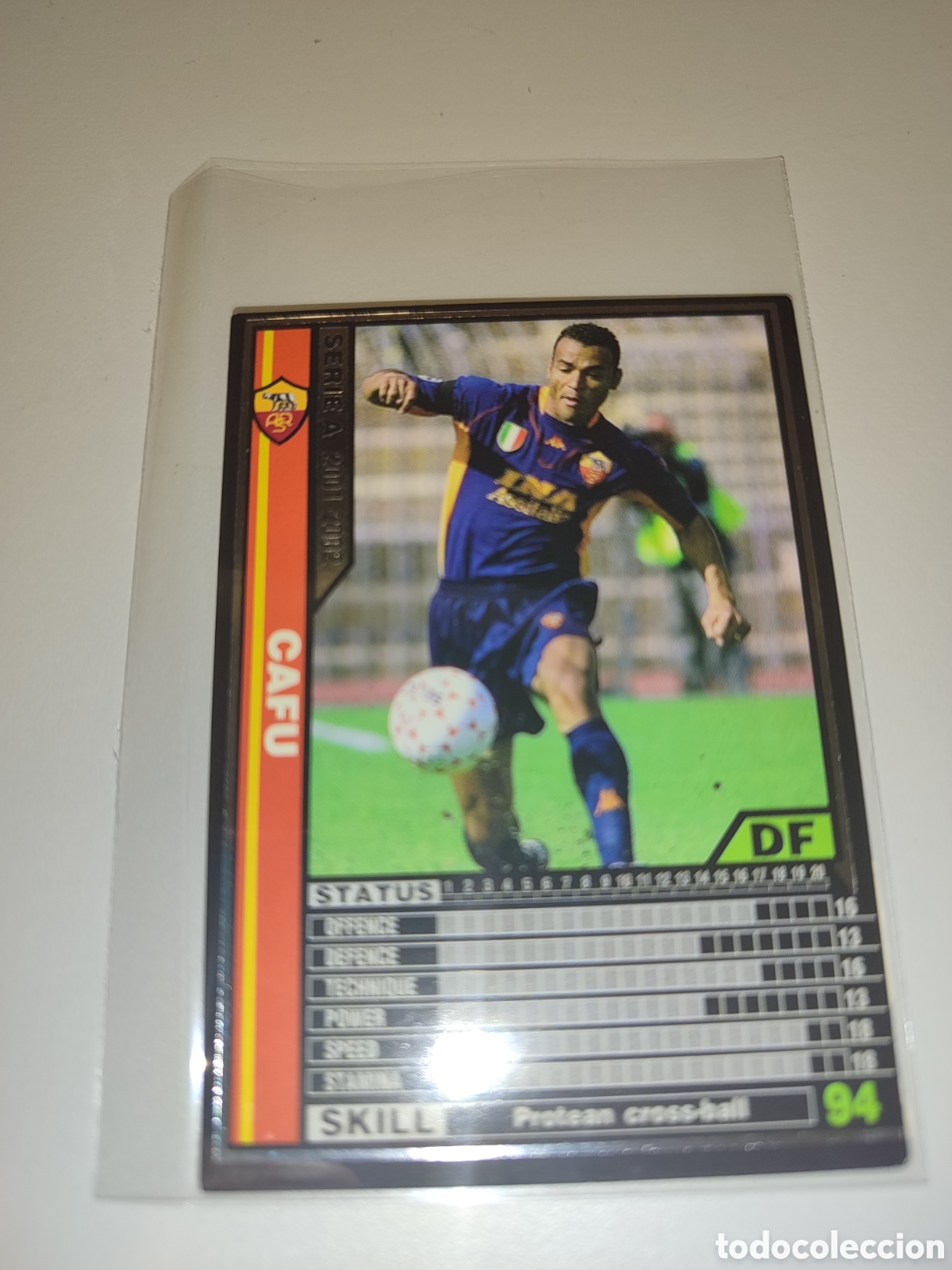 Cartes &agrave; collectionner de Football: Cafu Serie A 2001- 2002 Panini