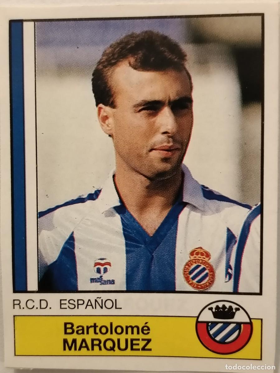 Fu&szlig;ball-Sticker: #107 MARQUEZ R C.D. ESPA&Ntilde;OL FUTBOL 87 PANINI