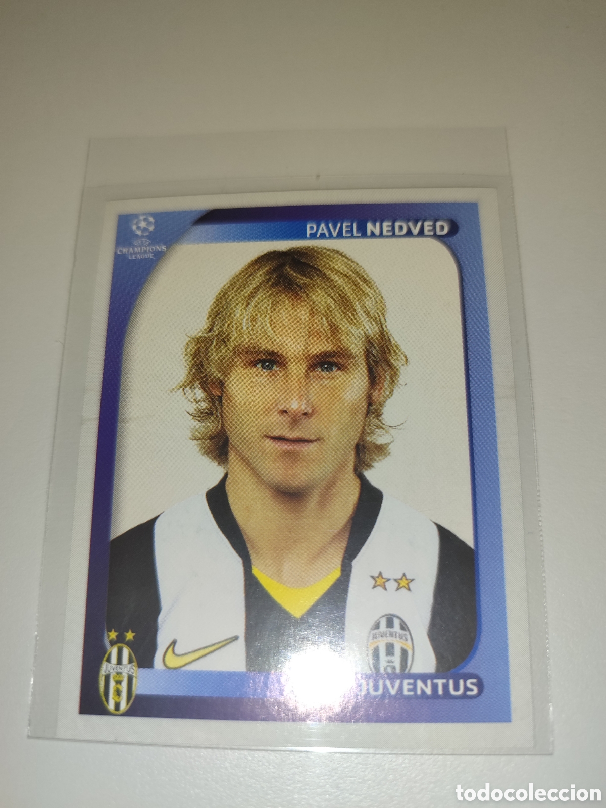 Cartes &agrave; collectionner de Football: Sticker Pavel Nedved UEFA Champions 08-09