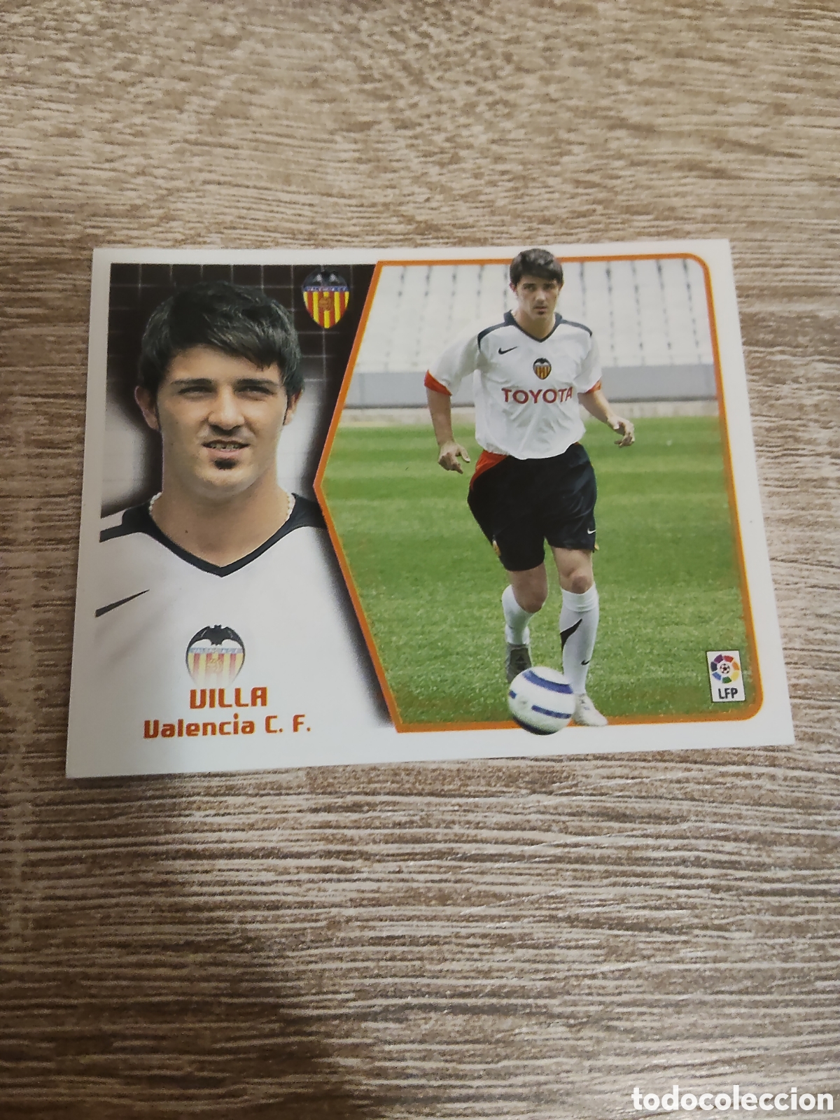 Cromos de F&uacute;tbol: Villa Valencia liga 2005 2006 05 06 ediciones este