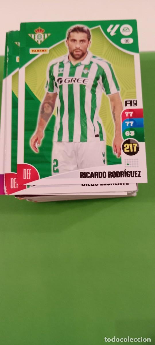 Figurine di Calcio: RICARDO RODRIGUEZ REAL BETIS PANINI FICHA ADRENALYN XL 2024 2025 24 25 C-BLOCK