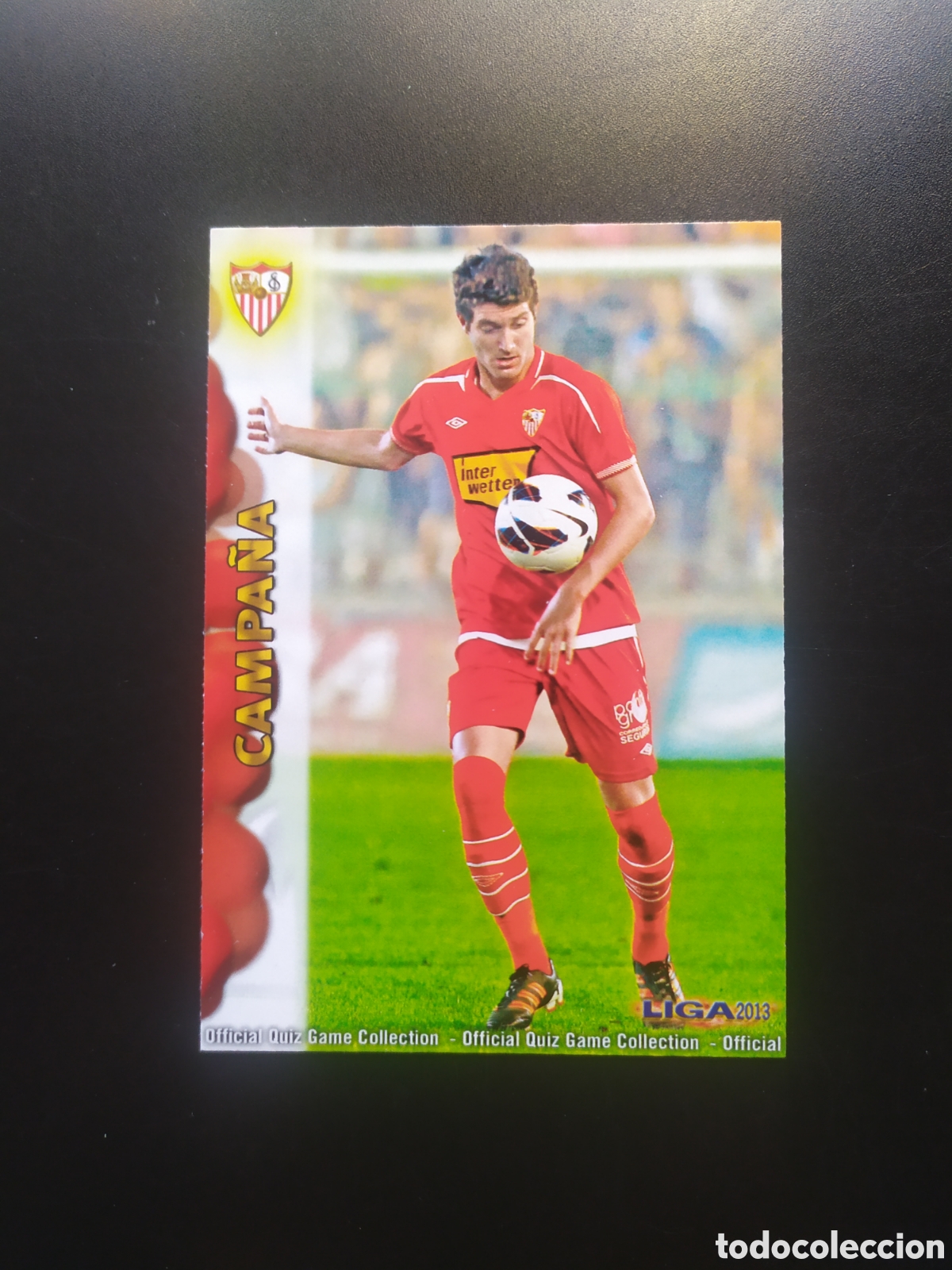 Cromos de f&uacute;tbol: Mundicromo fichas Liga 2012 2013 12 13 Campa&ntilde;a n&deg; 682 Sevilla