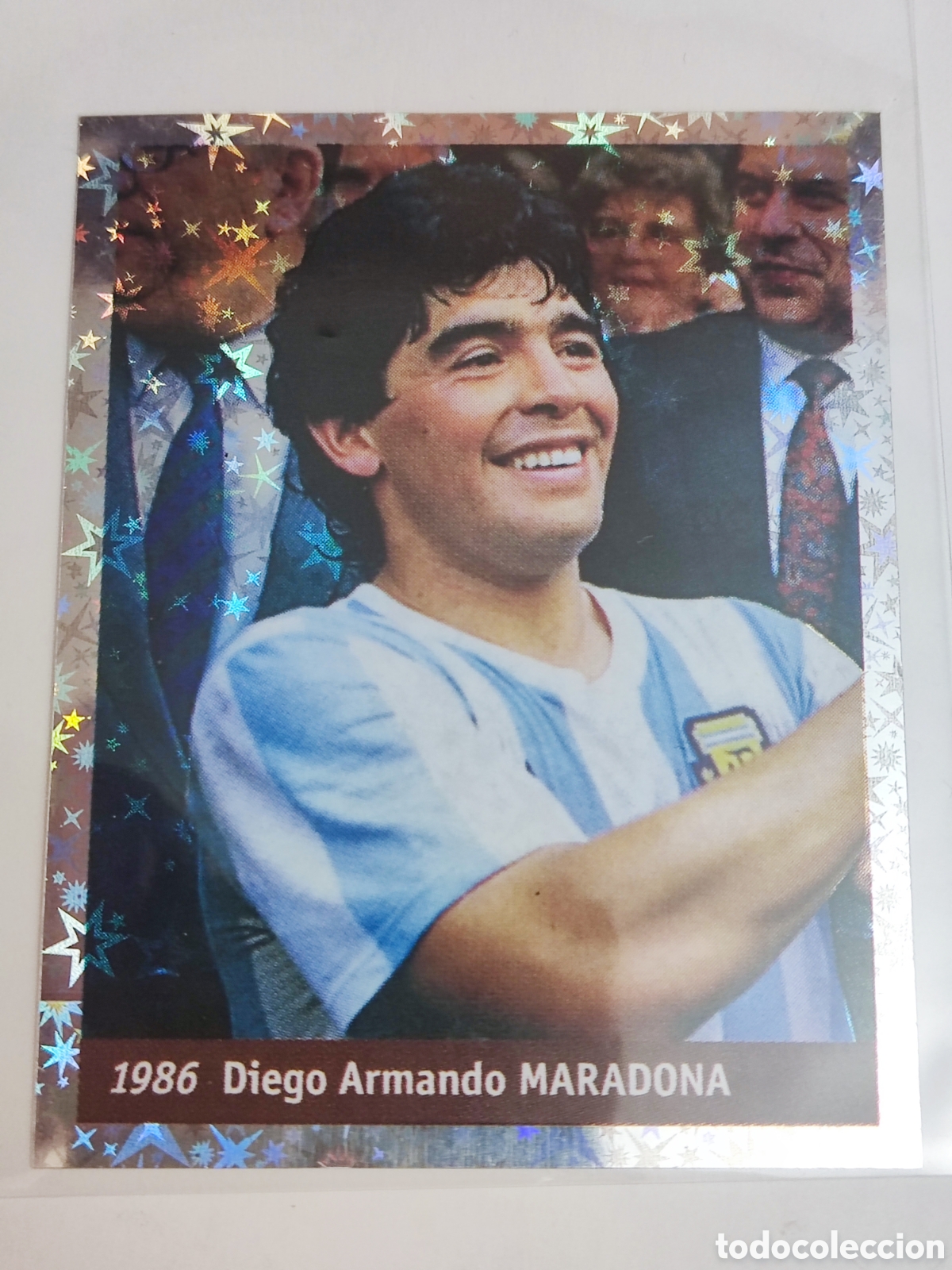 Cromos de F&uacute;tbol: Maradona Sticker Francia 1998