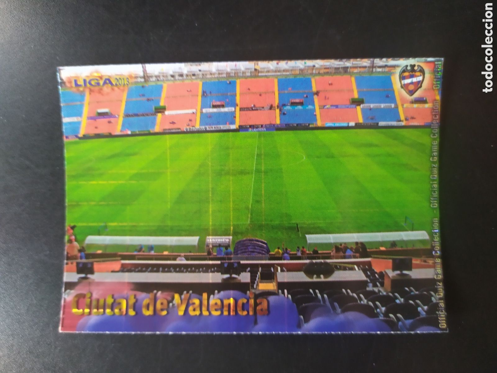 Fu&szlig;ball-Sticker: Mundicromo fichas Liga 2012 2013 12 13 Ciutat de Valencia brillo cuadros n&deg; 137 Levante