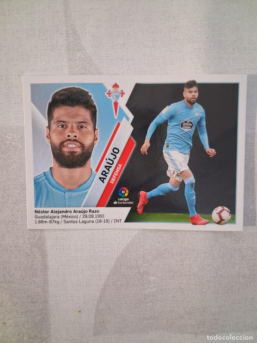 Fu&szlig;ball-Sticker: Ediciones Este 2019 2020 19 20 Sin Pegar RC Celta 4 Araujo