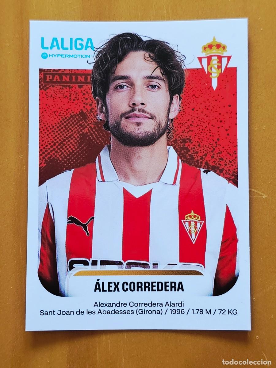 Cromos de F&uacute;tbol: 375 &Aacute;lex Corredera, Sporting de Gij&oacute;n, Liga Hypermotion 2&ordf; Divisi&oacute;n Panini 2025 2026 25 26