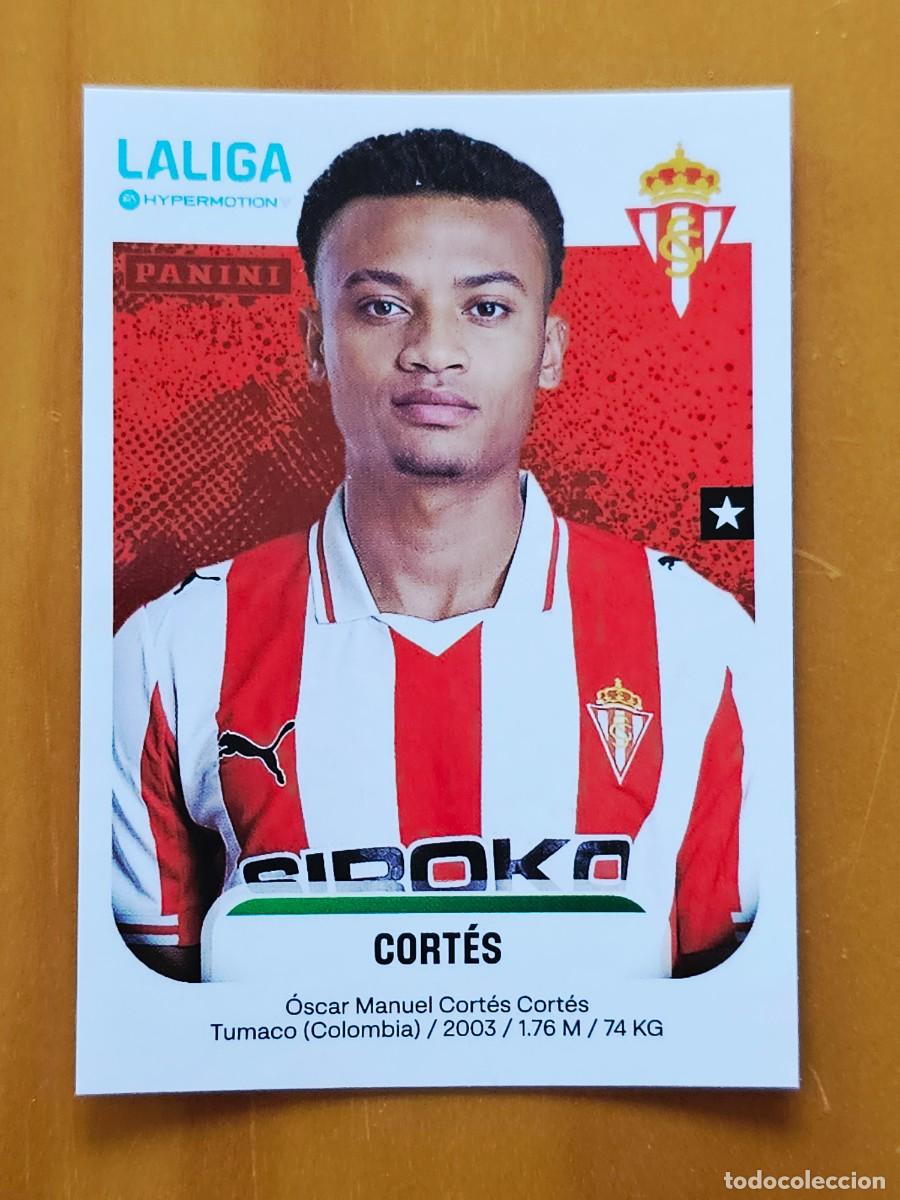 Fu&szlig;ball-Sticker: 378 &Oacute;scar Cort&eacute;s, Sporting de Gij&oacute;n, Liga Hypermotion 2&ordf; Divisi&oacute;n Panini 2025 2026 25 26