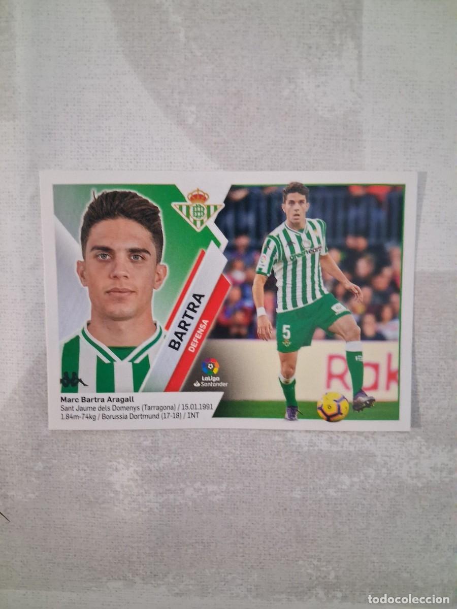 Fu&szlig;ball-Sticker: Ediciones Este 2019 2020 19 20 Sin Pegar Real Betis 6A Bartra