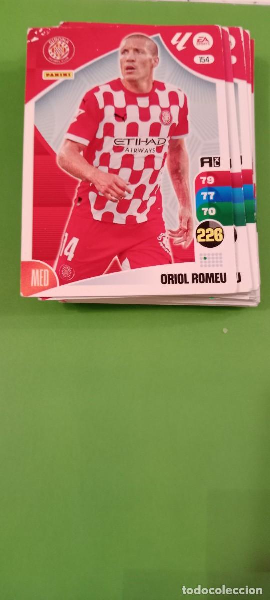 Fu&szlig;ball-Sticker: ORIOL ROMEU GIRONA PANINI FICHA ADRENALYN XL 2024 2025 24 25 C-BLOCK
