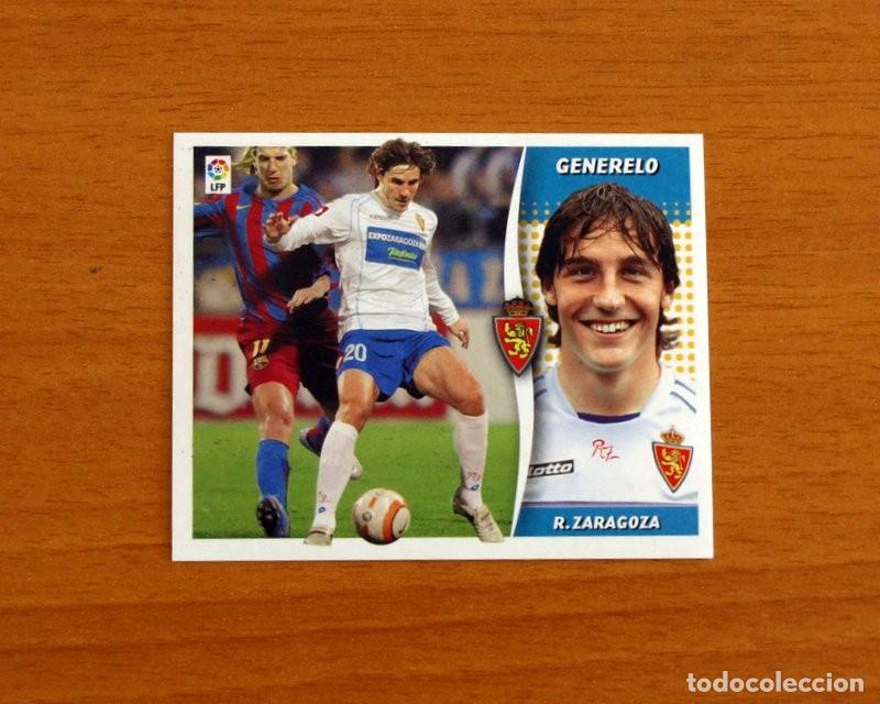 Figurine di Calcio: Real Zaragoza - Generelo - Baja - Liga 2006-2007, 06-07 - Ediciones Este - Nunca pegado