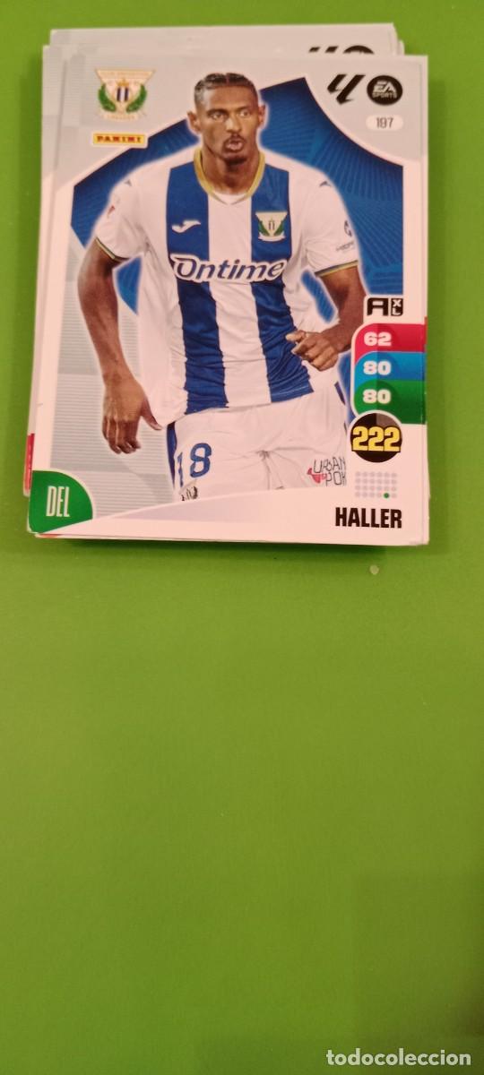 Football Stickers: HALLER LEGANES PANINI FICHA ADRENALYN XL 2024 2025 24 25 C-BLOCK