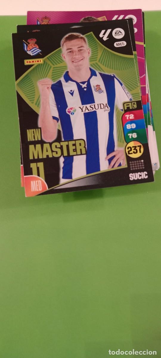 Figurine di Calcio: NEW MASTER 11 SUCIC REAL SOCIEDAD PANINI FICHA ADRENALYN XL 2024 2025 24 25 C-BLOCK