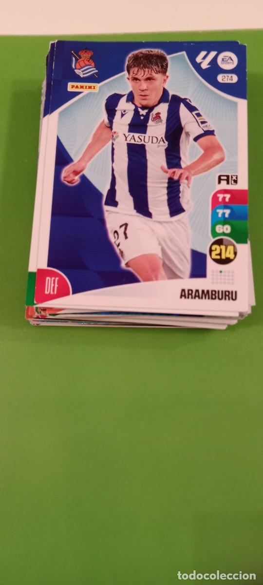 Figurine di Calcio: ARAMBURU REAL SOCIEDAD PANINI FICHA ADRENALYN XL 2024 2025 24 25 C-BLOCK