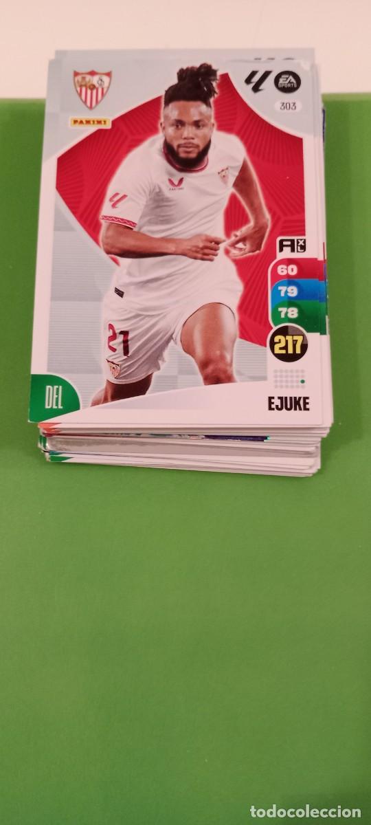 Fu&szlig;ball-Sticker: EJUKE SEVILLA PANINI FICHA ADRENALYN XL 2024 2025 24 25 C-BLOCK