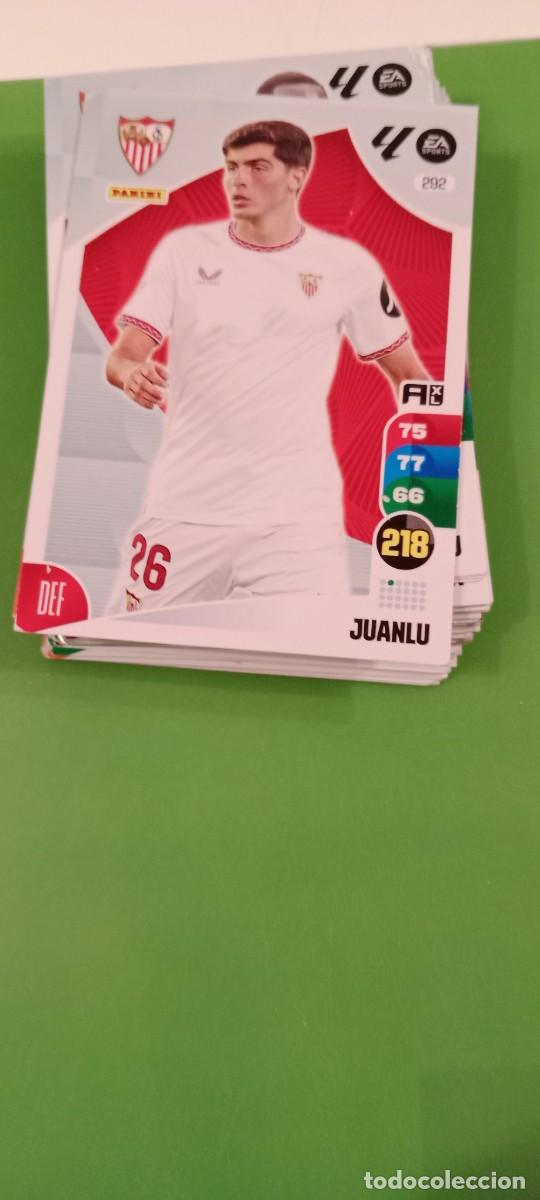 Fu&szlig;ball-Sticker: JUANLU SEVILLA PANINI FICHA ADRENALYN XL 2024 2025 24 25 C-BLOCK