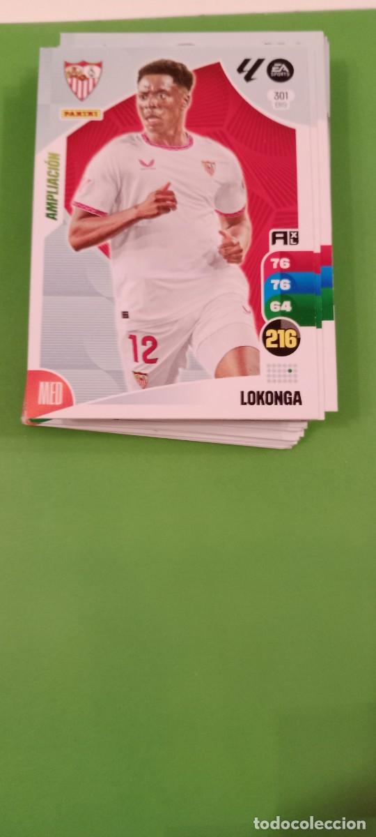 Fu&szlig;ball-Sticker: LOKONGA SEVILLA PANINI FICHA ADRENALYN XL 2024 2025 24 25 C-BLOCK