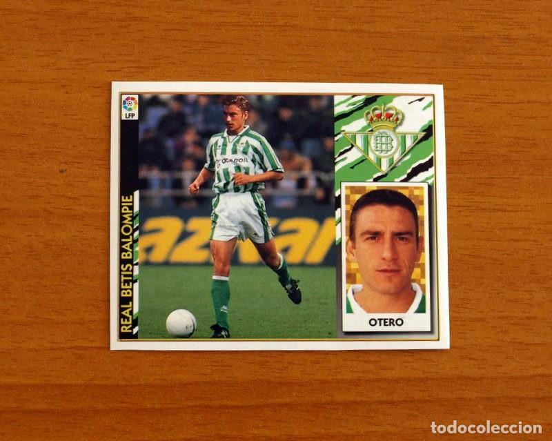 Fu&szlig;ball-Sticker: Real Betis - Otero - Fichaje 16 - Ediciones Este Liga 1997-1998, 97-98 - Nunca pegado