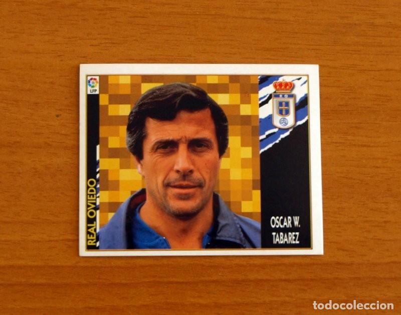 Cromos de F&uacute;tbol: Real Oviedo - Oscar Tabarez, Entrenador -Coloca -Ediciones Este Liga 1997-1998, 97-98 - Nunca pegado