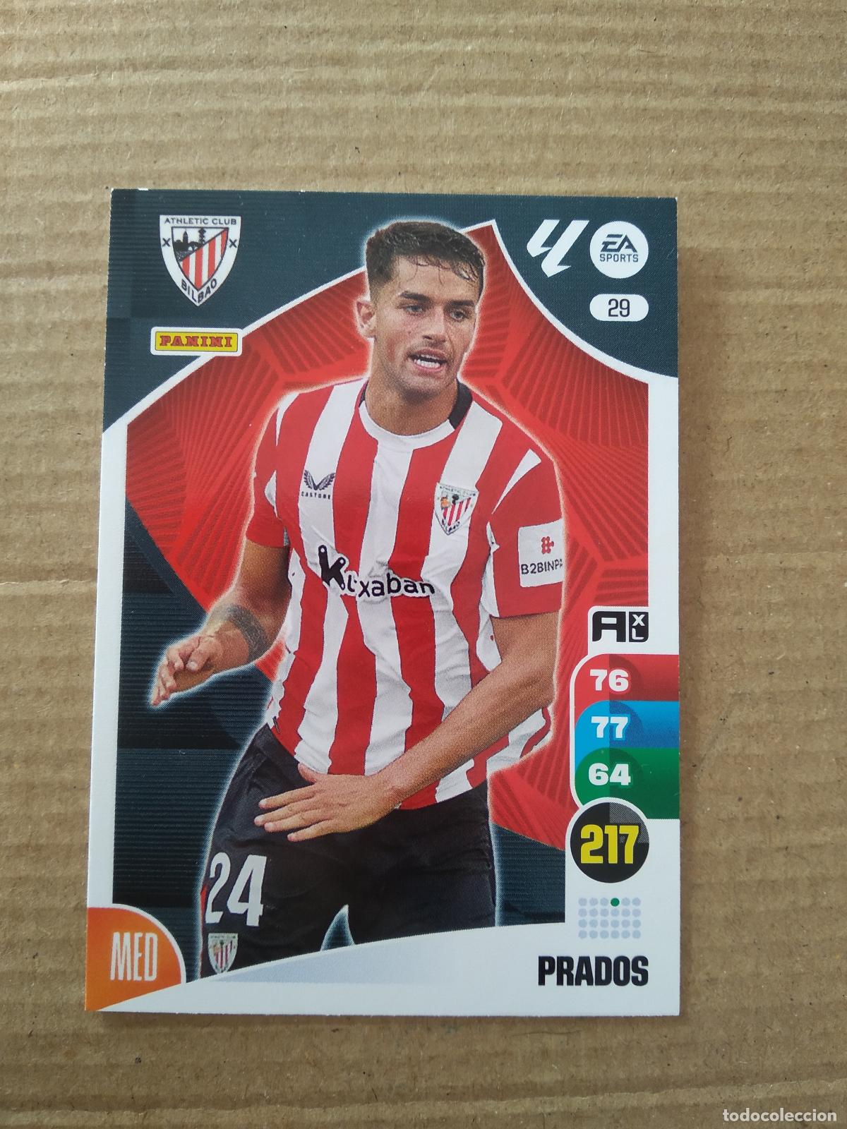 Cromos de F&uacute;tbol: 29 PRADOS ATHLETIC CLUB BILBAO CROMO FUTBOL PANINI ADRENALYN 2024-2025 LIGA 24-25