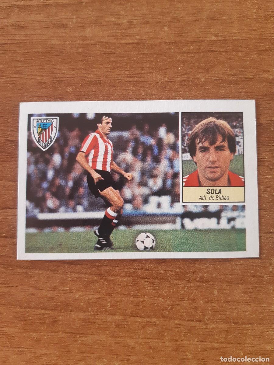 Figurine di Calcio: Sola (Athletic Bilbao) Liga 84-85 ESTE. Nunca pegado, sin pegar