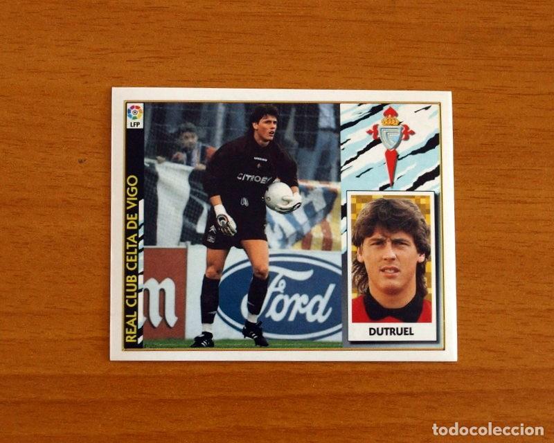 Cromos de F&uacute;tbol: Celta de Vigo - Dutruel - Ediciones Este Liga 1997-1998, 97-98 - Nunca pegado