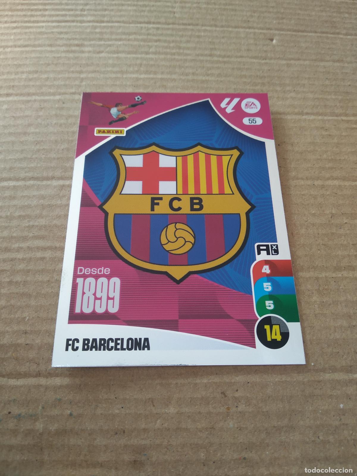 Cromos de Futebol: 55 ESCUDO BARCELONA BAR&Ccedil;A CROMO FUTBOL PANINI ADRENALYN 2024-2025 LIGA 24-25