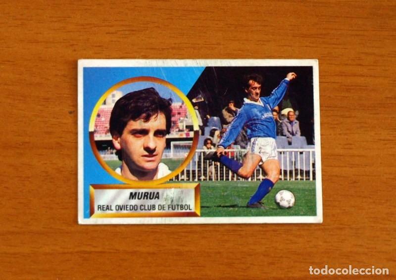 Figurine di Calcio: Real Oviedo - Murua -N&ordm; 7 - Ediciones Este Liga 1988-1989, 88-89 - Nunca pegado
