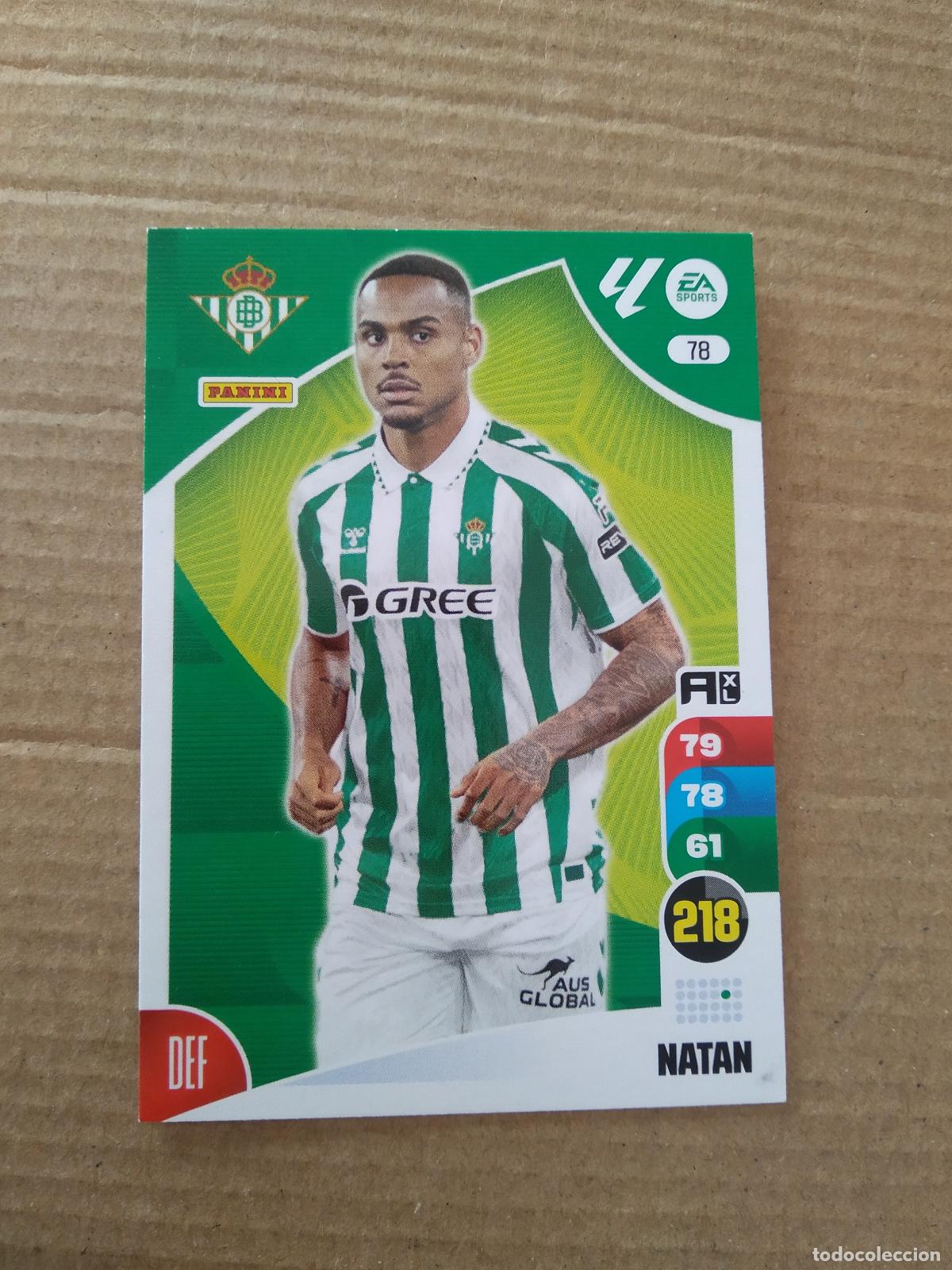 Fu&szlig;ball-Sticker: 78 NATAN BETIS CROMO FUTBOL PANINI ADRENALYN 2024-2025 LIGA 24-25