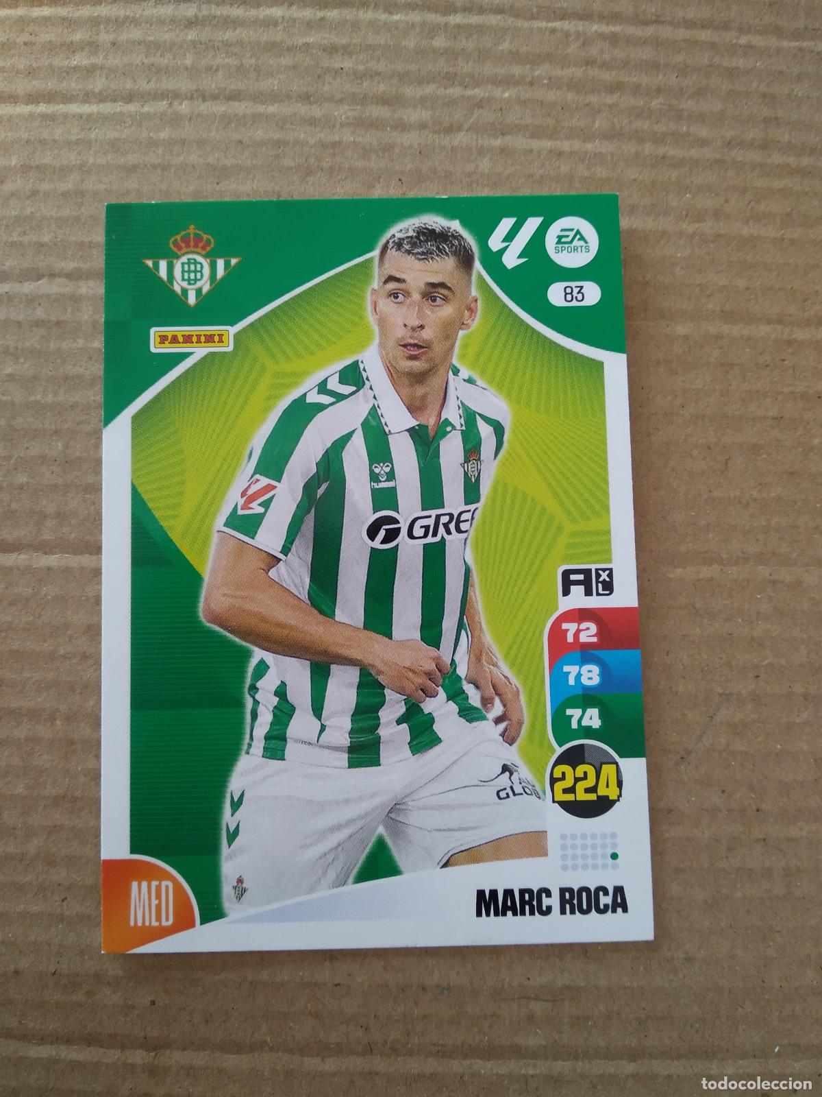 Cromos de Futebol: 83 MARC ROCA BETIS CROMO FUTBOL PANINI ADRENALYN 2024-2025 LIGA 24-25